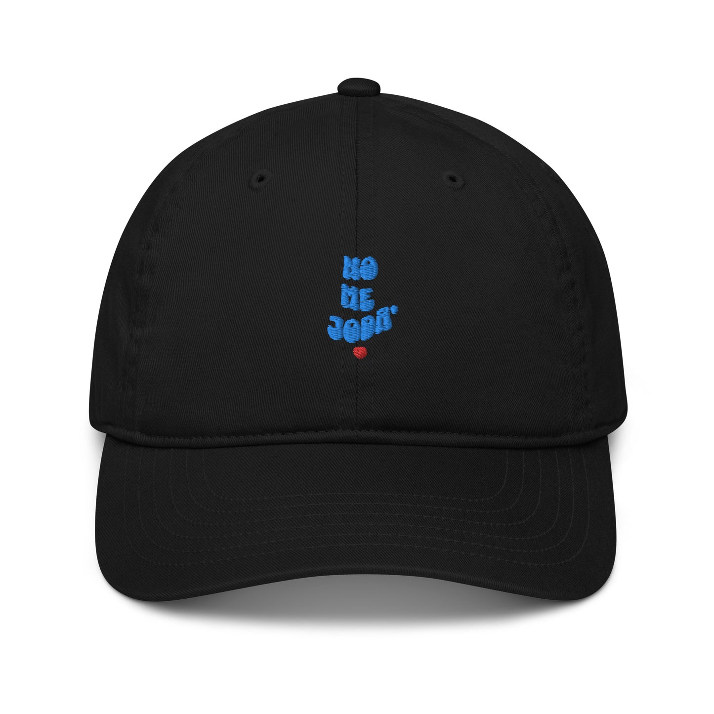 Organic dad hat -blue logo- heart