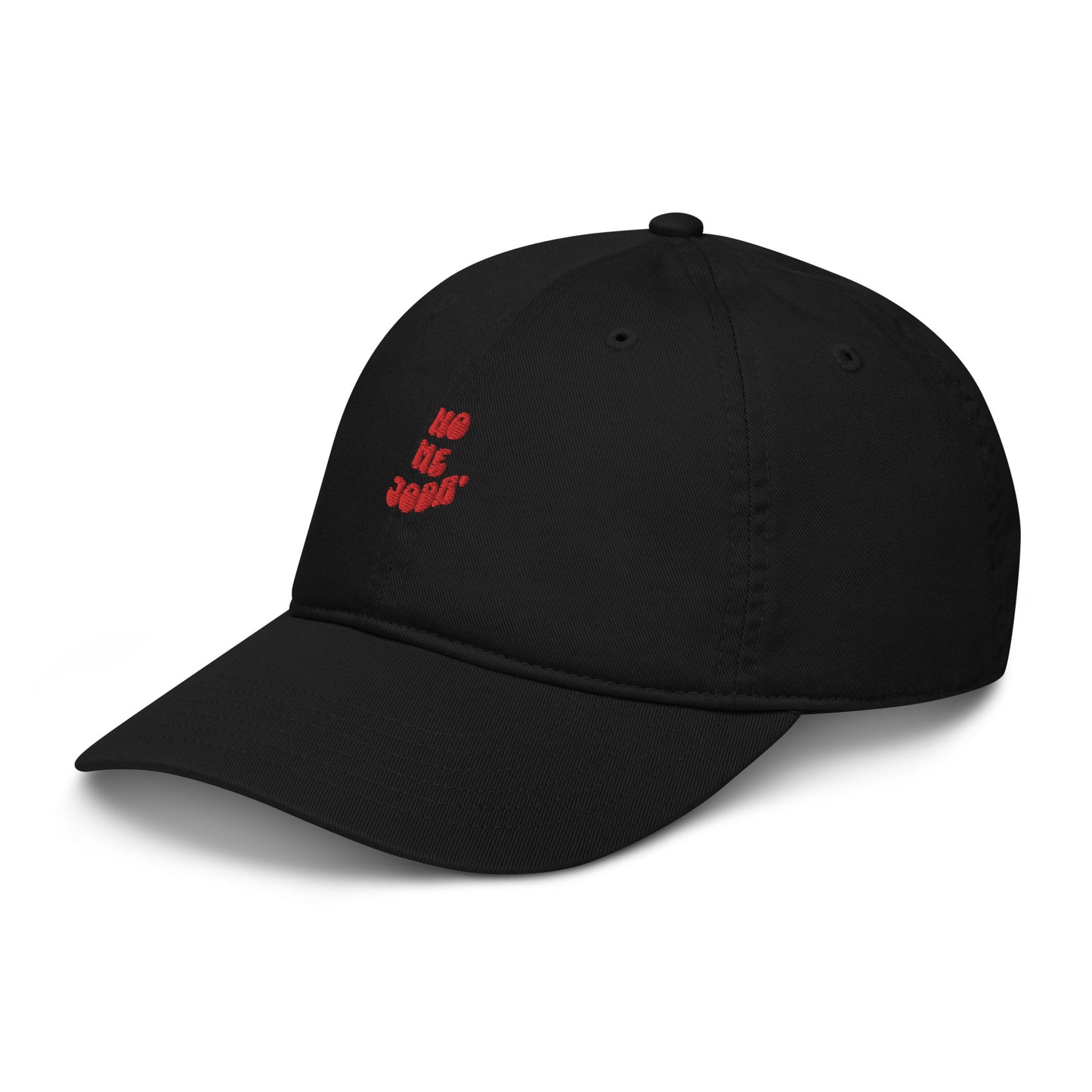 Organic dad hat-red logo