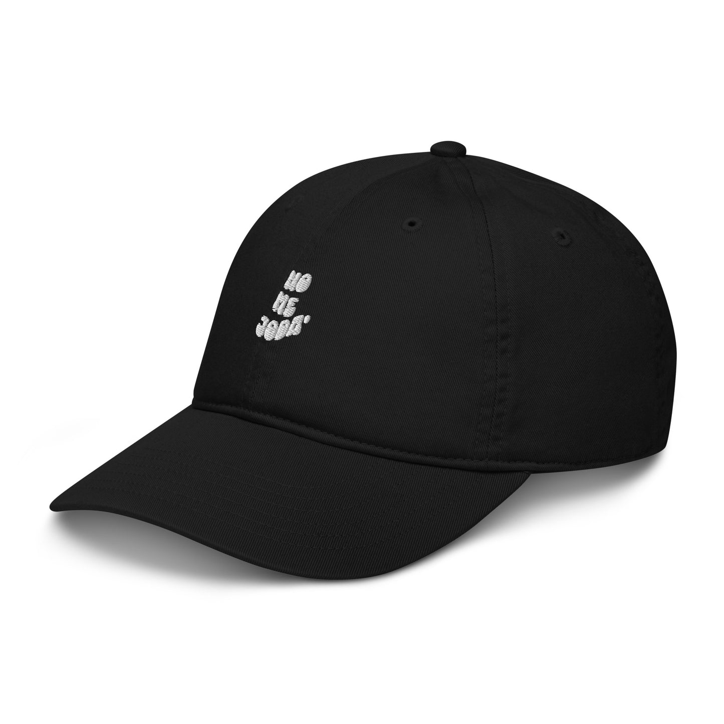 Organic dad hat-white logo