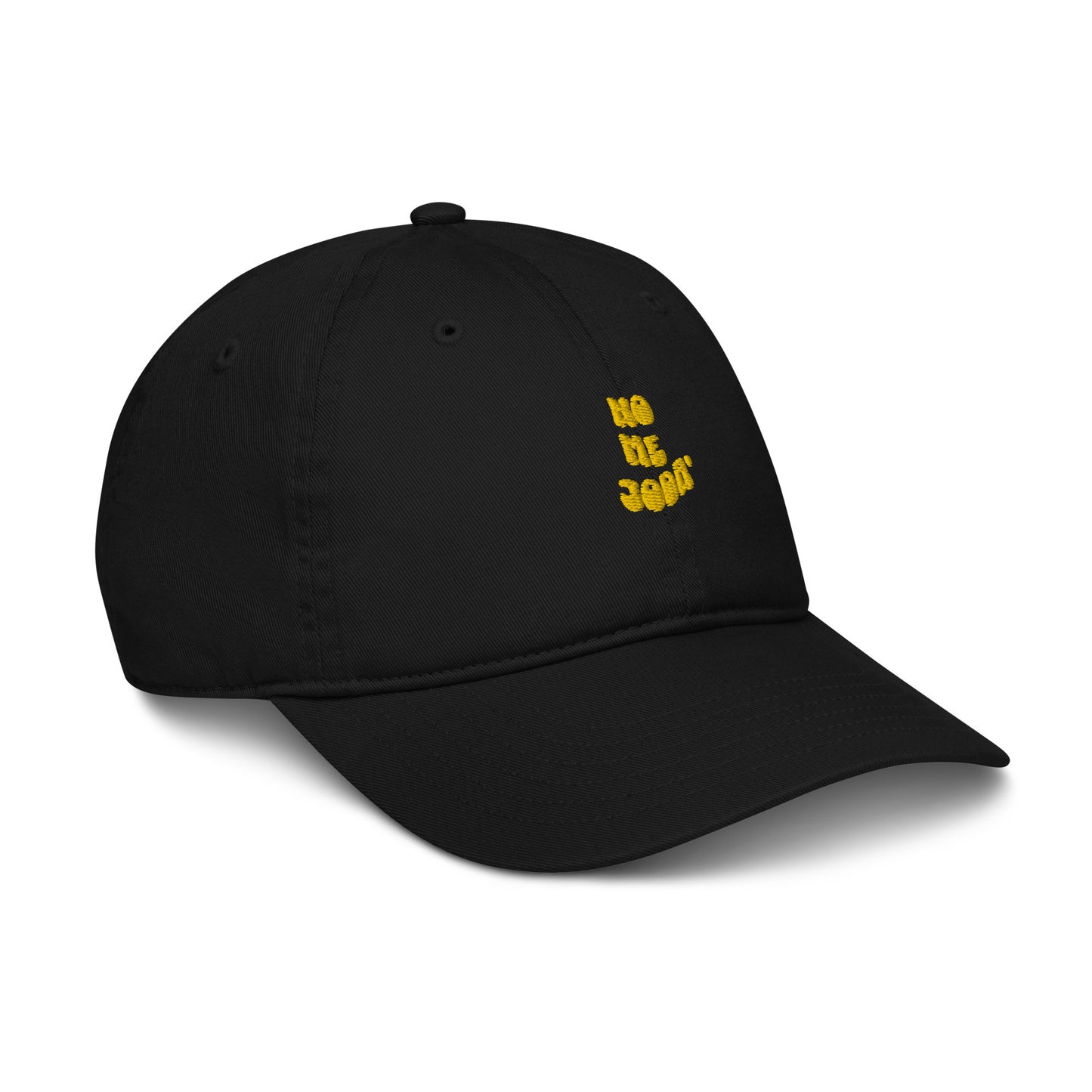 Organic dad hat-yellow logo