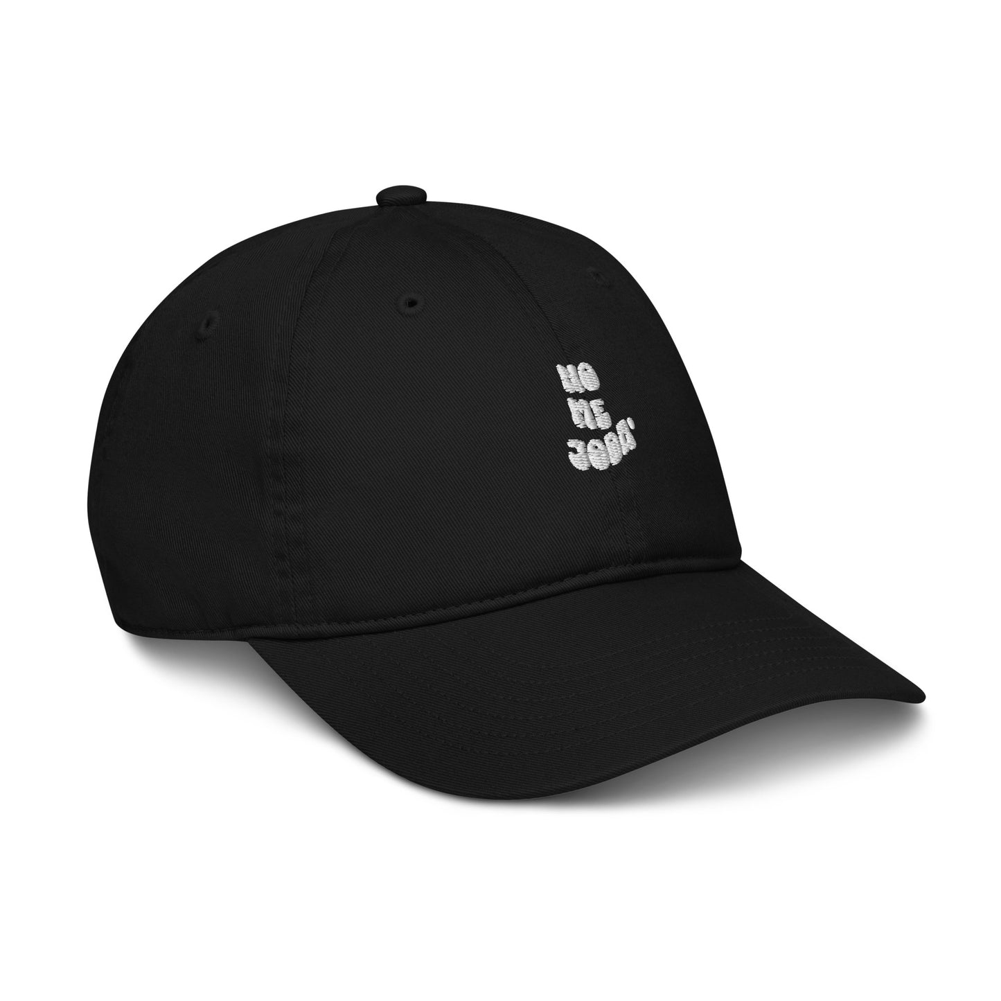 Organic dad hat-white logo