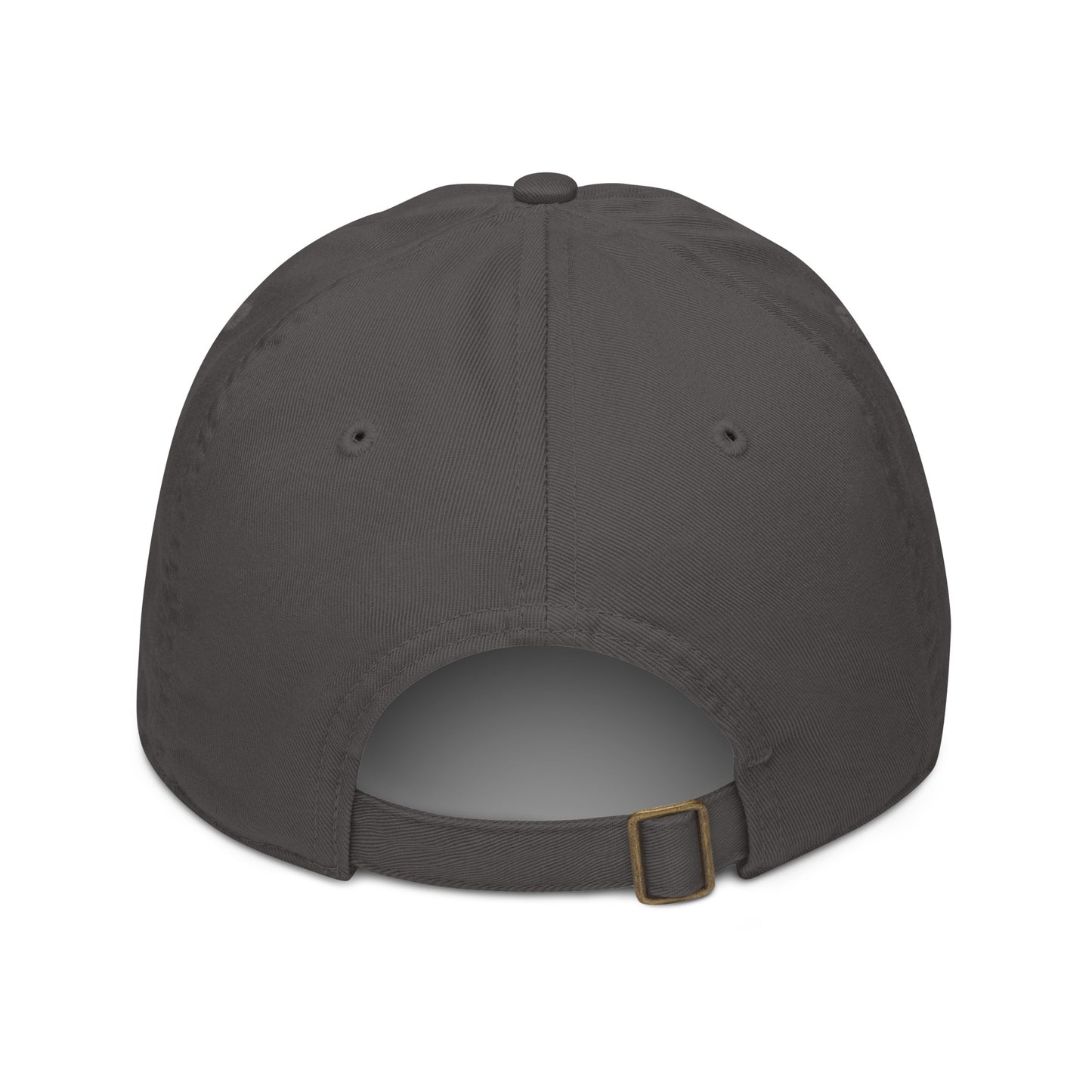Organic dad hat-white logo