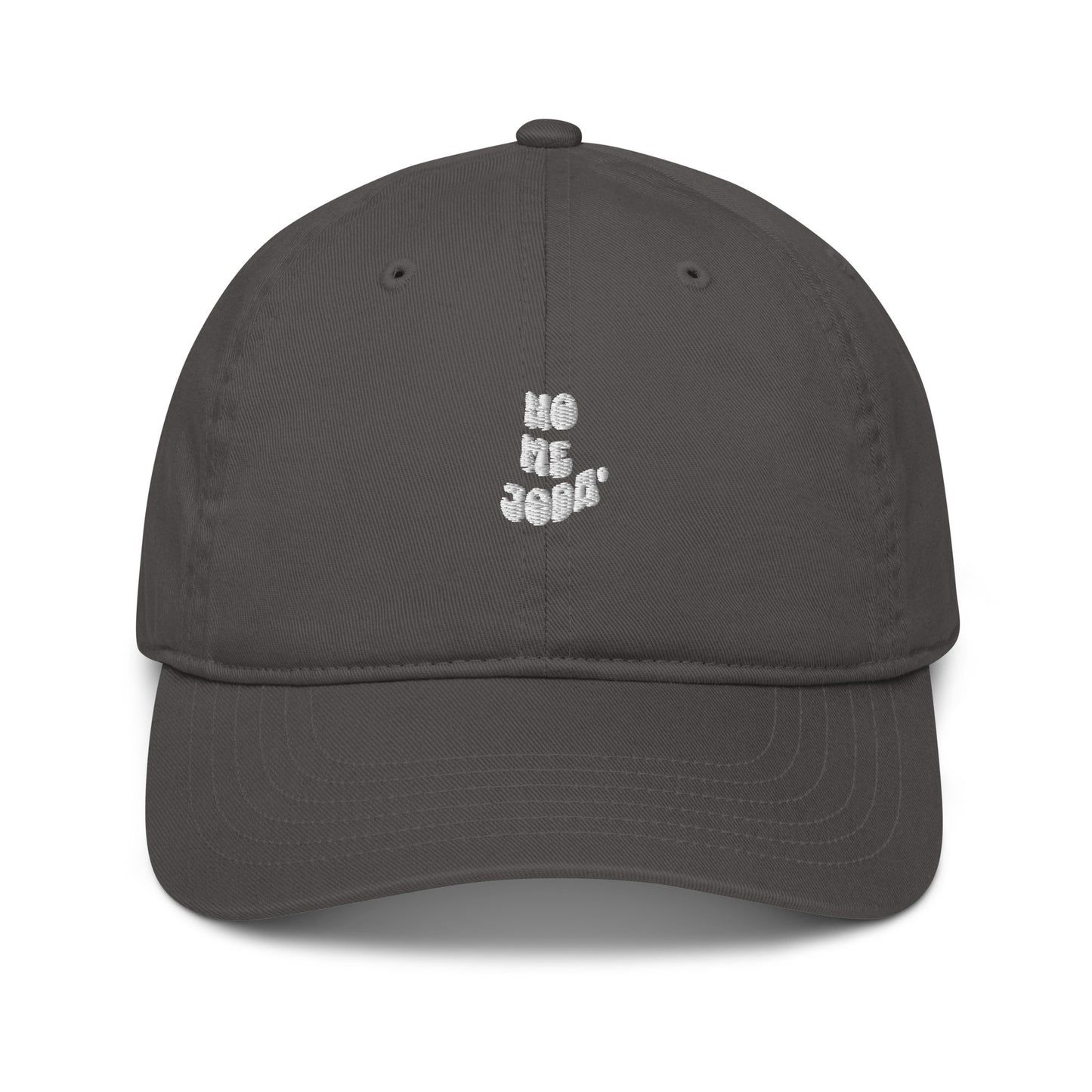 Organic dad hat-white logo