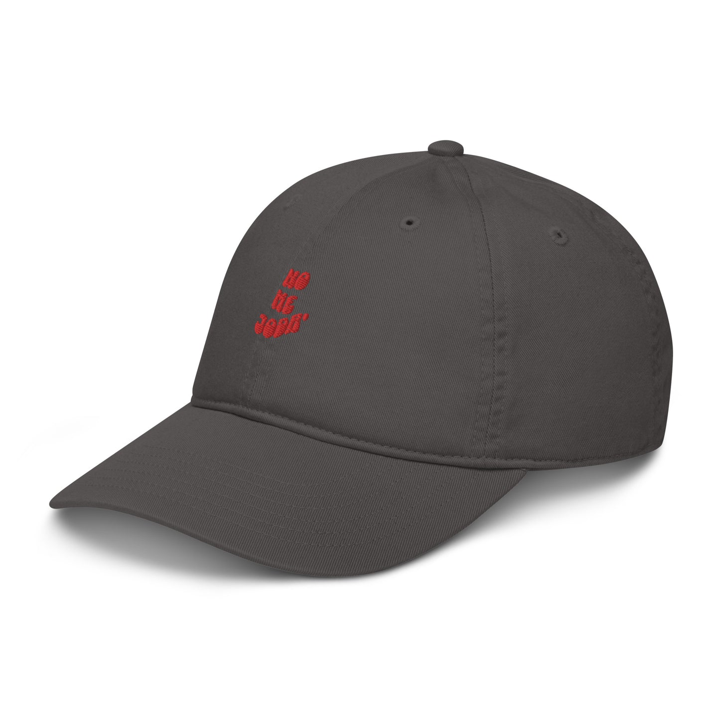 Organic dad hat-red logo