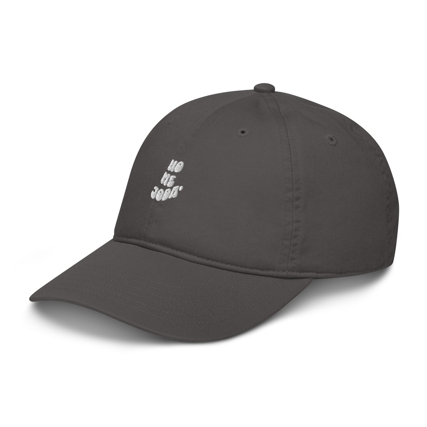 Organic dad hat-white logo
