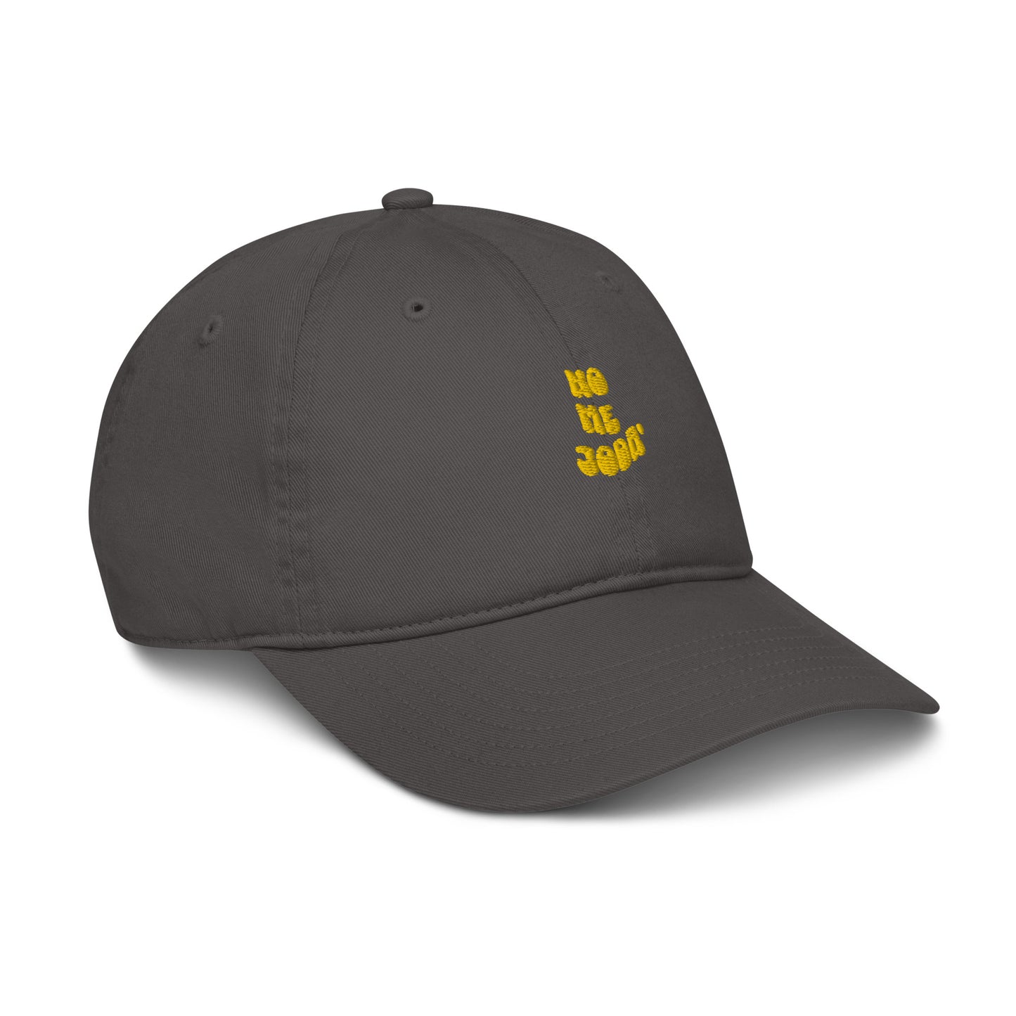 Organic dad hat-yellow logo