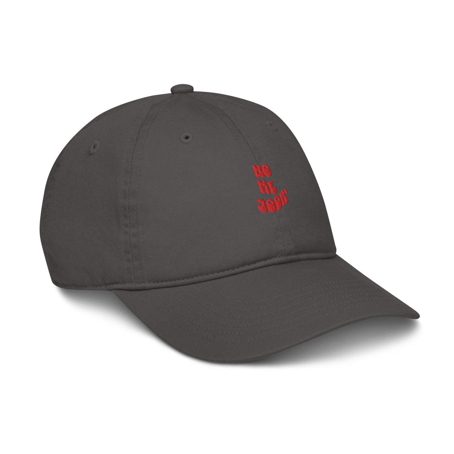 Organic dad hat-red logo