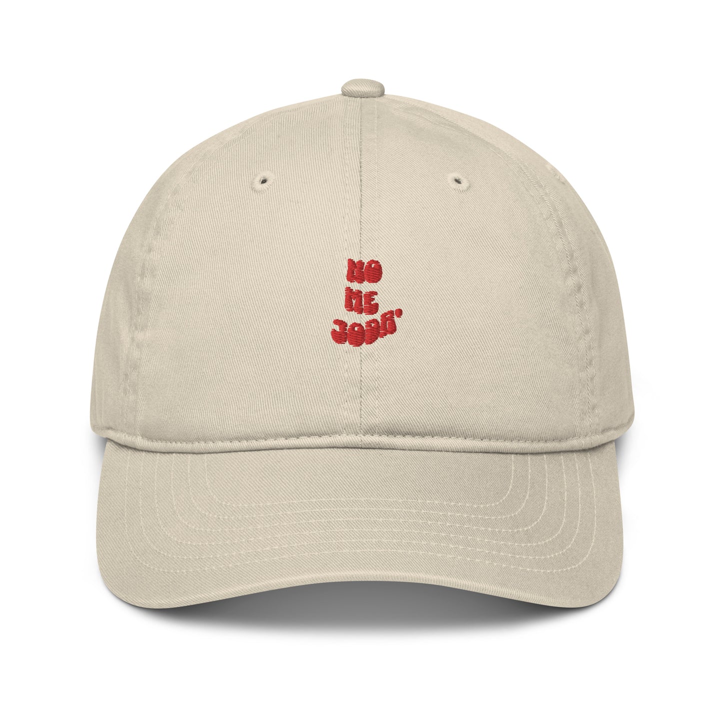 Organic dad hat-red logo