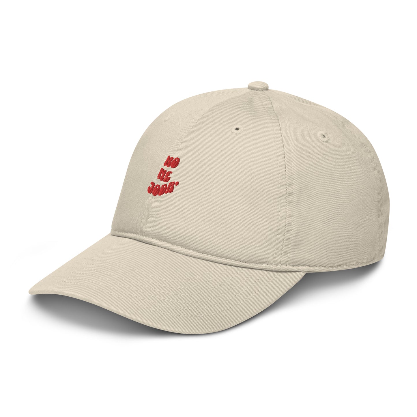 Organic dad hat-red logo