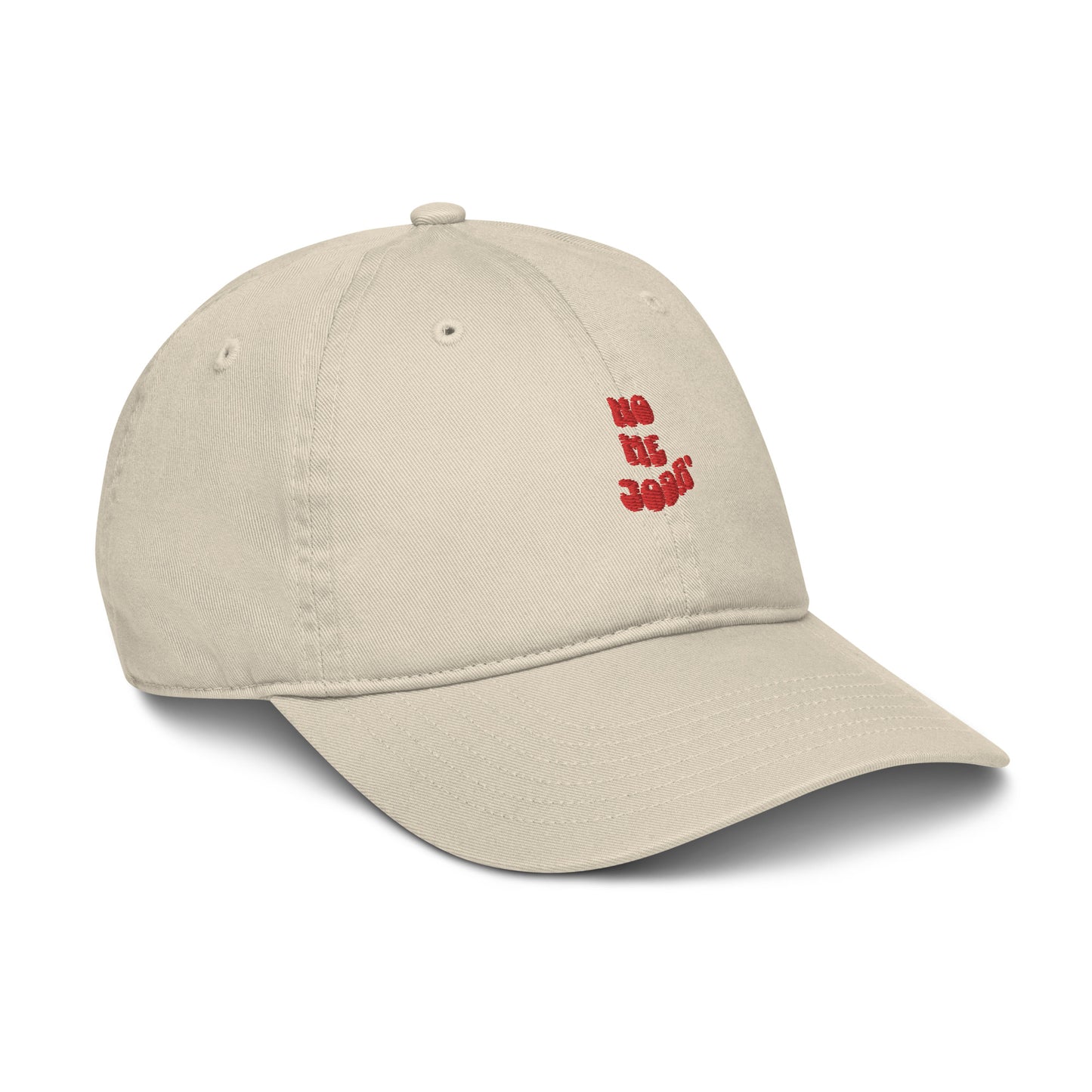 Organic dad hat-red logo