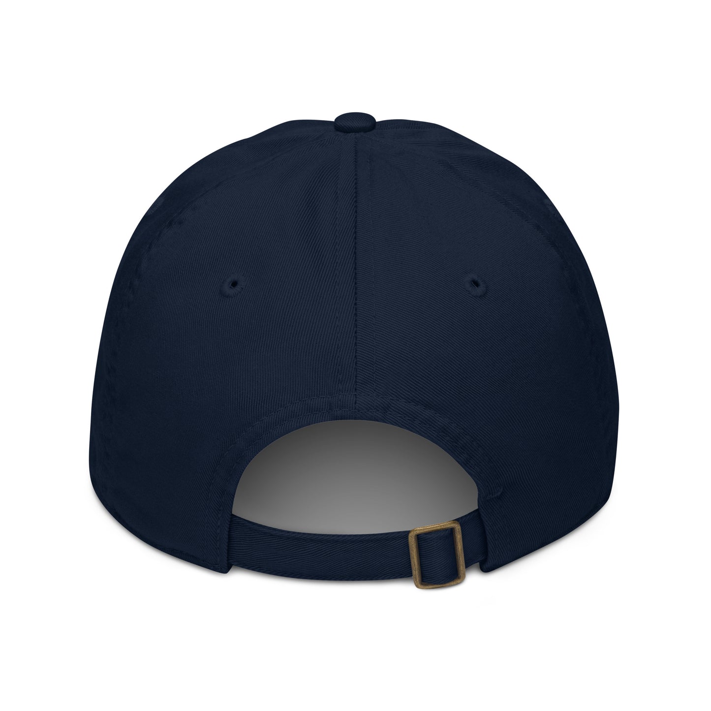 Organic dad hat-white logo