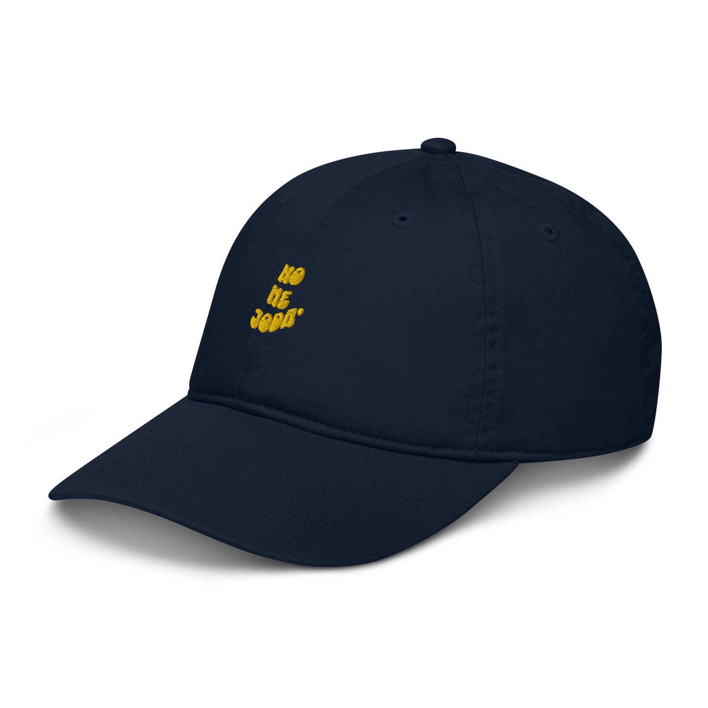 Organic dad hat-yellow logo