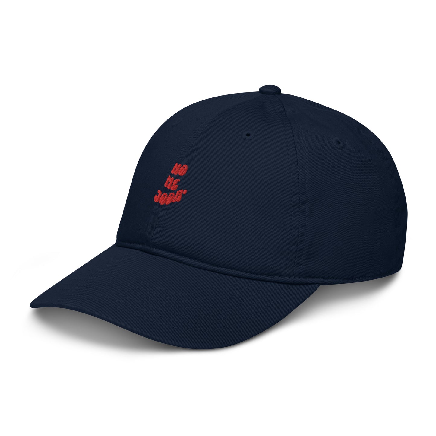 Organic dad hat-red logo