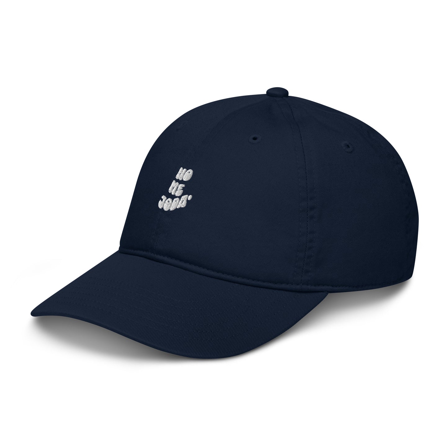Organic dad hat-white logo