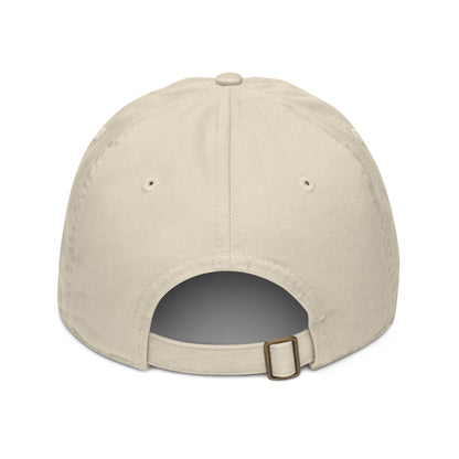 Organic dad hat-yellow logo