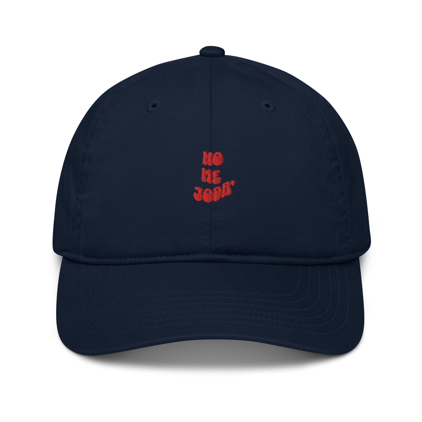 Organic dad hat-red logo